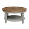 International Concepts Round Vista  Coffee Table Hickory Stone, 37.992125984252 W, 37.992125984252 L, 20.3 in H, Wood OT41-15CR - alternate 2
